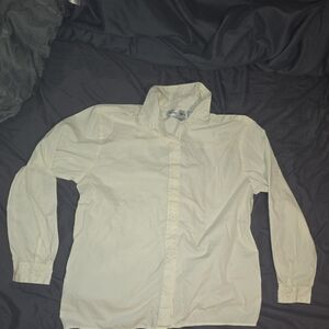Woman's Cream Dress Shirt Size 16